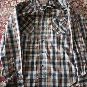 Wrangler Multicolor Plaid Casual Shirt
